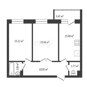 Квартира 67,9 м², 2-комнатная - изображение 1