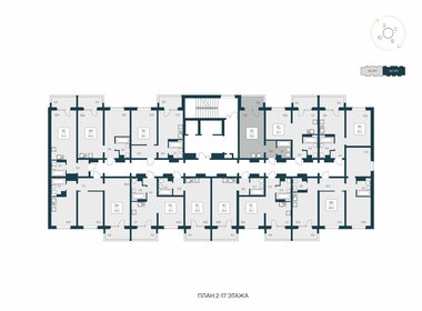 29,3 м², квартира-студия 3 100 000 ₽ - изображение 34