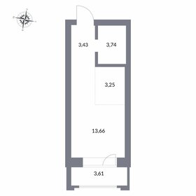 23,3 м², апартаменты-студия 4 800 000 ₽ - изображение 42