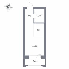 Квартира 24,1 м², студия - изображение 2