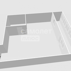 Квартира 36,5 м², студия - изображение 1