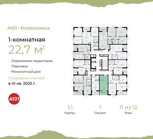 Квартира 22,7 м², студия - изображение 2