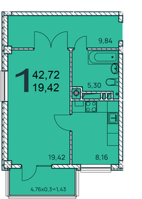 38 м², 2-комнатная квартира 7 300 000 ₽ - изображение 77
