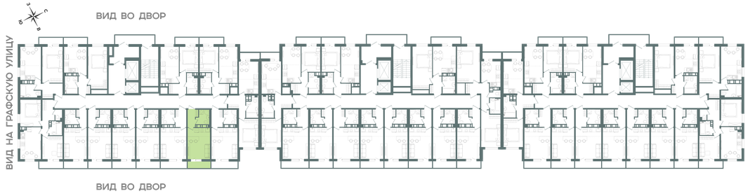 20,8 м², квартира-студия 3 592 636 ₽ - изображение 49