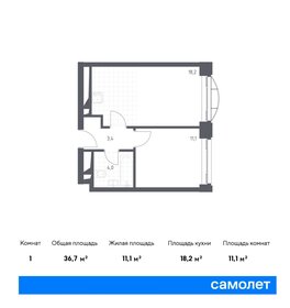 75 м², 3-комнатная квартира 24 000 000 ₽ - изображение 97