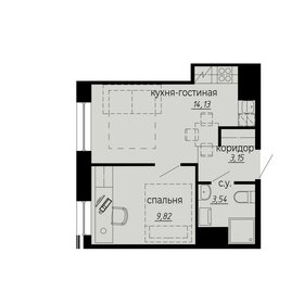 36,3 м², 1-комнатная квартира 7 200 000 ₽ - изображение 95