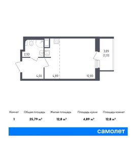 Квартира 25,8 м², студия - изображение 1