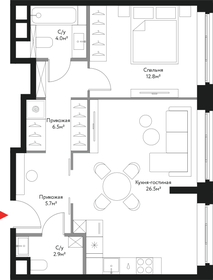 65,3 м², 2-комнатная квартира 26 242 560 ₽ - изображение 83