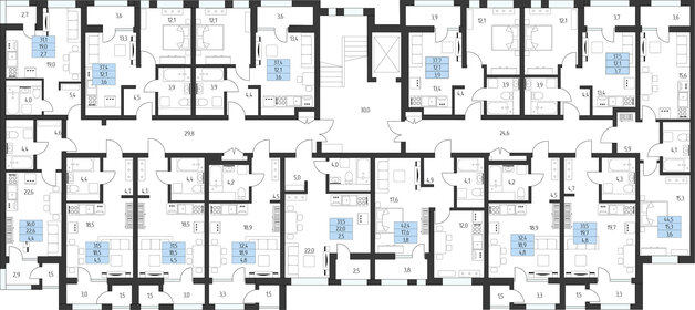 36,6 м², 1-комнатная квартира 12 762 700 ₽ - изображение 30