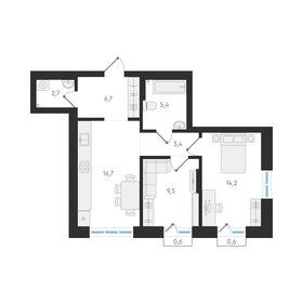 69,2 м², 2-комнатная квартира 8 850 000 ₽ - изображение 42