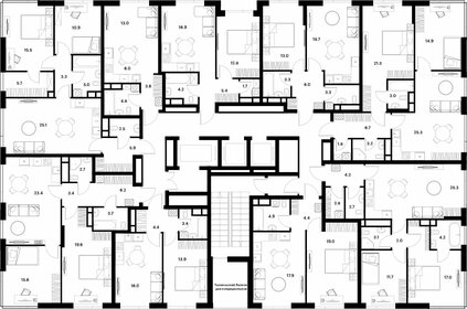27,4 м², квартира-студия 15 548 000 ₽ - изображение 117