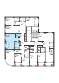 24,4 м², квартира-студия 3 700 000 ₽ - изображение 75