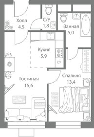 51 м², 2-комнатная квартира 15 000 000 ₽ - изображение 104