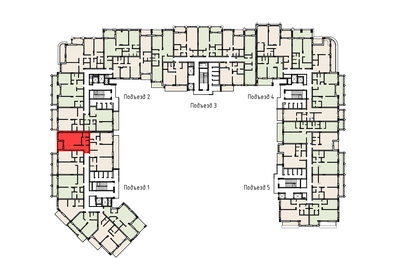 55 м², 1-комнатная квартира 8 100 000 ₽ - изображение 21