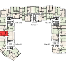 Квартира 51 м², 1-комнатная - изображение 3