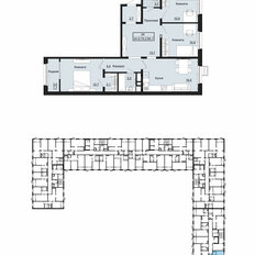 Квартира 80,7 м², 3-комнатная - изображение 2