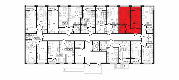 53,2 м², 2-комнатная квартира 5 300 000 ₽ - изображение 67