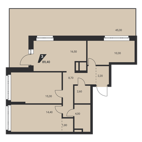 107,8 м², 3-комнатная квартира 18 300 000 ₽ - изображение 2