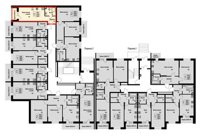 15 м², квартира-студия 1 800 000 ₽ - изображение 99