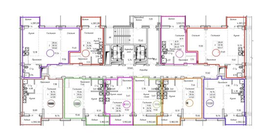 Квартира 62 м², 2-комнатная - изображение 2