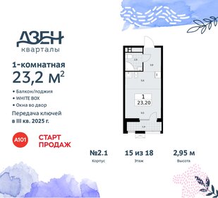23,2 м², квартира-студия 9 017 539 ₽ - изображение 12