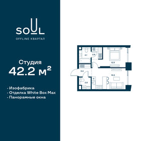 45 м², 1-комнатная квартира 22 900 500 ₽ - изображение 63