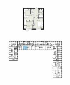 41,1 м², 1-комнатная квартира 3 300 000 ₽ - изображение 47