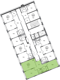 61,4 м², 2-комнатная квартира 14 677 251 ₽ - изображение 40