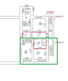 39,8 м², помещение свободного назначения - изображение 4