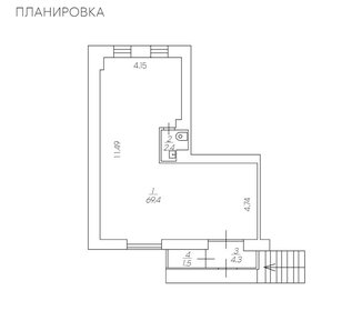 77,6 м², помещение свободного назначения - изображение 5