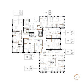 47,1 м², 1-комнатная квартира 7 771 500 ₽ - изображение 30