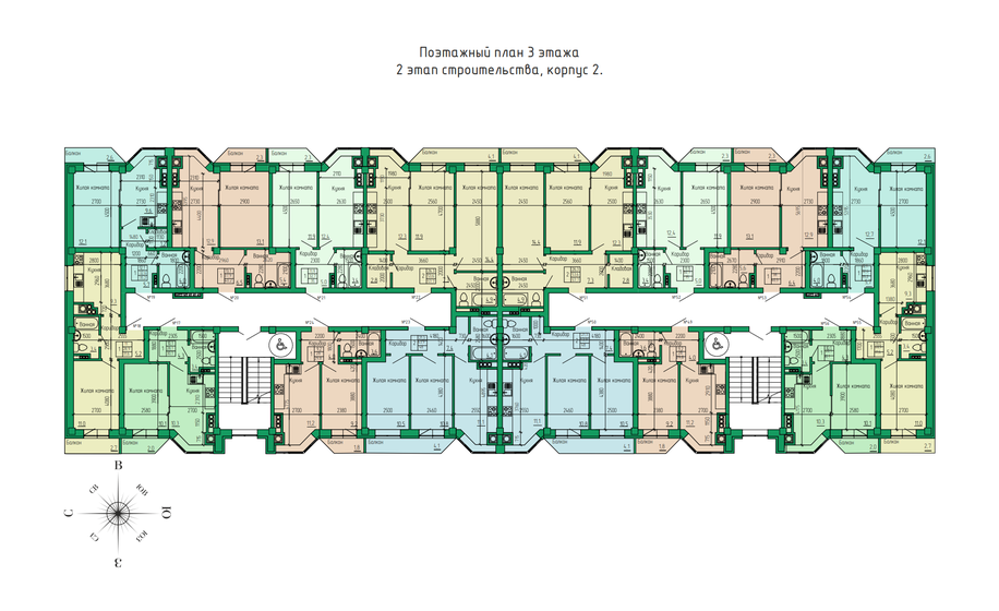 136,8 м², 3-комнатная квартира 12 880 000 ₽ - изображение 99