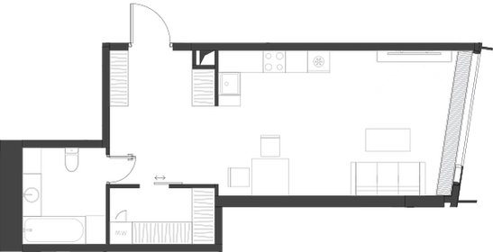 30 м², квартира-студия 18 500 000 ₽ - изображение 104