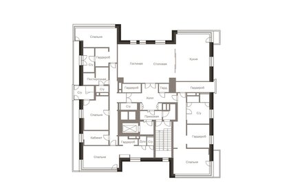 Квартира 370,1 м², 6-комнатная - изображение 2