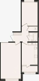 Квартира 55,3 м², 2-комнатная - изображение 1