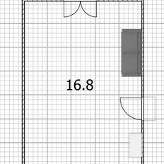 16,8 м², комната - изображение 4
