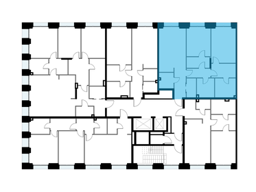 105,7 м², 3-комнатная квартира 83 850 000 ₽ - изображение 24