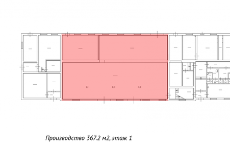 1167,2 м², производственное помещение 1 166 033 ₽ в месяц - изображение 34