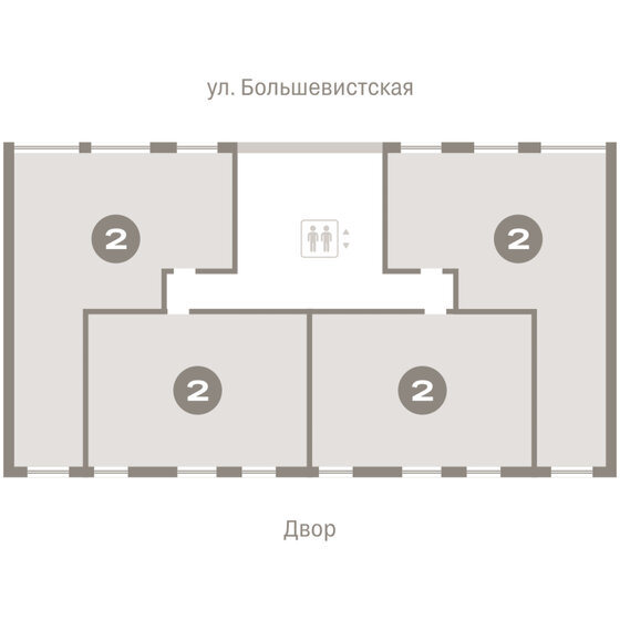 35 м², 1-комнатная квартира 4 800 000 ₽ - изображение 65