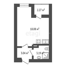 24,4 м², квартира-студия 4 440 000 ₽ - изображение 40
