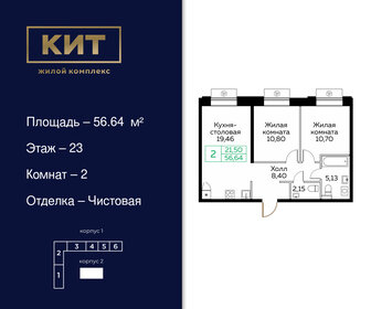 106,3 м², 4-комнатная квартира 16 000 000 ₽ - изображение 179