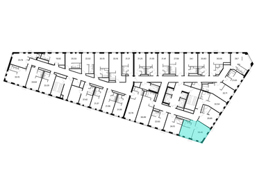 32,9 м², 1-комнатная квартира 10 490 000 ₽ - изображение 73