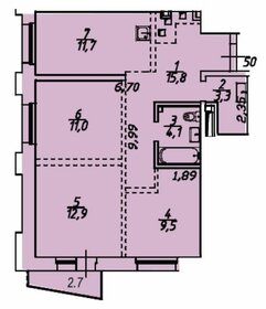 77,3 м², 3-комнатная квартира 10 096 500 ₽ - изображение 37