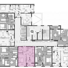 Квартира 41,3 м², 1-комнатная - изображение 3