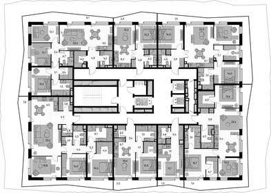 Квартира 129,6 м², 4-комнатная - изображение 2