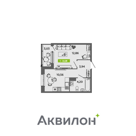 33,5 м², 1-комнатная квартира 5 072 278 ₽ - изображение 18