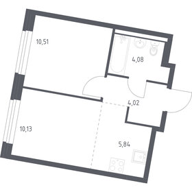 Квартира 22,9 м², студия - изображение 1