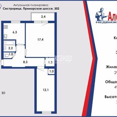 Квартира 50 м², 2-комнатная - изображение 1