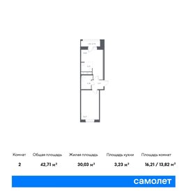 43,1 м², 1-комнатная квартира 7 970 997 ₽ - изображение 65