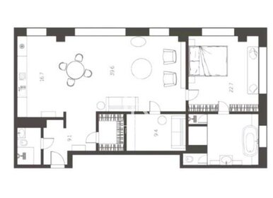 126 м², 3-комнатная квартира 215 000 000 ₽ - изображение 74